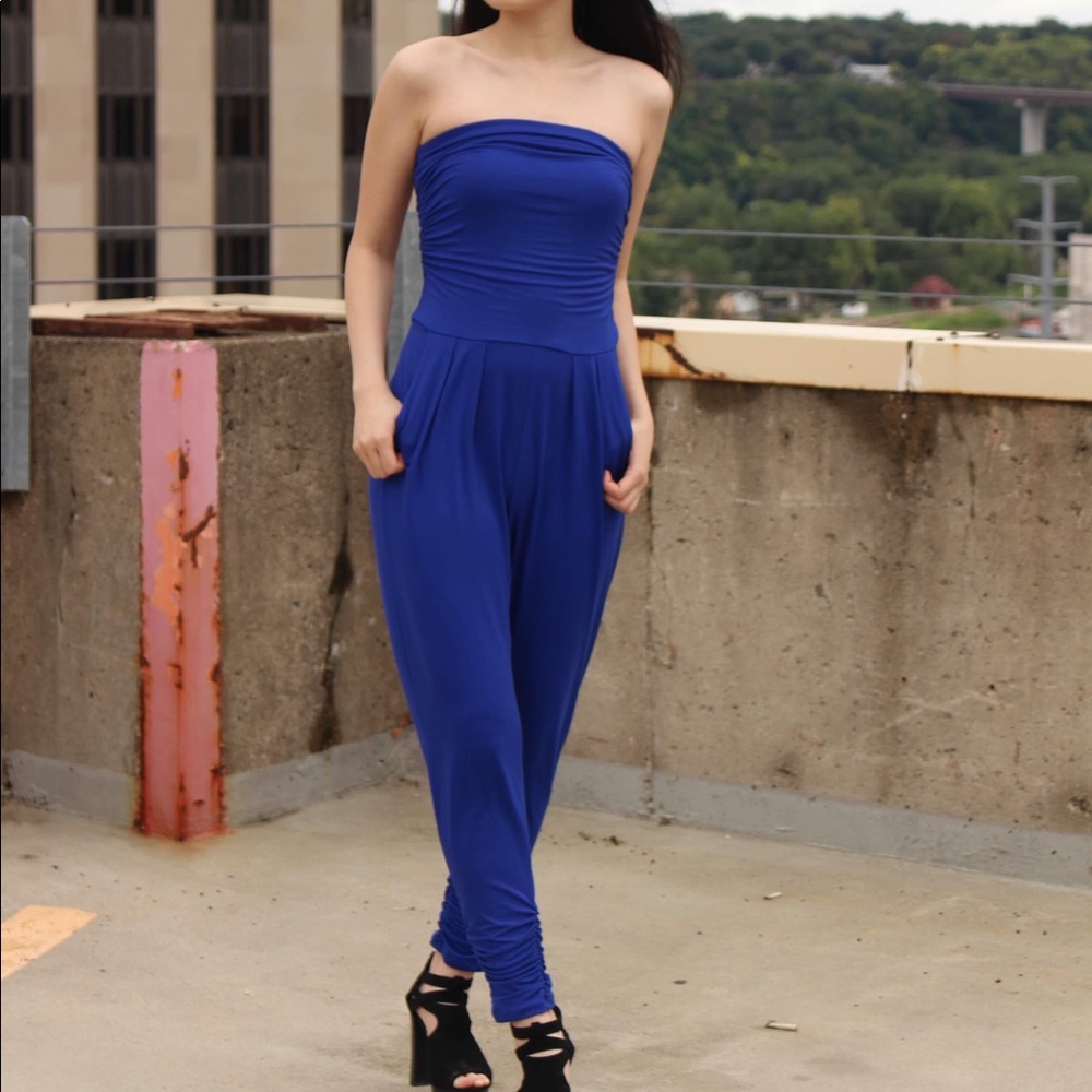 Women’s Strapless Jumpsuit